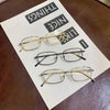 Y2K Harajuku Small Square Frame Glasses Women Retro Metal Eyeglasses Clear Reading Spectacle Blue Light Blocking Eyewear