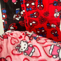 Spider Man Sleeping Pajama Pants Flannel Soft Casual Pants Cartoon Home Trousers Couple Gifts