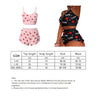 2 Pieces Set Women's Pajama Shorts Suit Multiple Print Underwear Sexy Lingerie Camisoles Tanks Nighty Ladies Loungewear Homewear