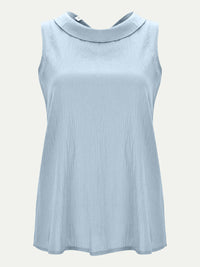 Full Size Round Neck Sleeveless Top