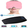 Wireless Bluetooth Sleeping Headphones Headband Thin Soft Elastic Comfortable Music Ear Phones Eye Mask For Side Sleeper Sports