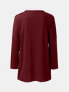 Full Size Round Neck Long Sleeve T-Shirt