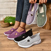 Womens Cut-out Sneakers - Ultra-Casual, Exceptionally Breathable, Easy Slip-On Shoes with Super Lightweight Construction and Flat Heel for Comfort - Perfect for Outdoor Walking and Casual Strolls