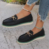 PU Leather Flat Slip-Ons