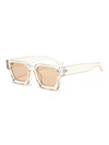 New women's thick frame sunglasses trendy square frame sunglasses