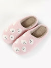 Halloween Ghost Slippers Couple Men and Women Thick-soled Soft-soled Shoes Thick Non-slip Cute Cotton Slippers