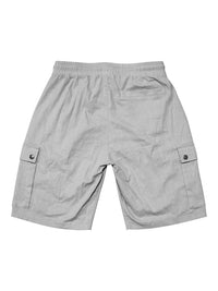 Casual Men's Slim Drawstring Shorts Thin Quarter Pants Cargo Shorts