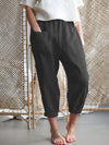 New style loose pocket casual pants