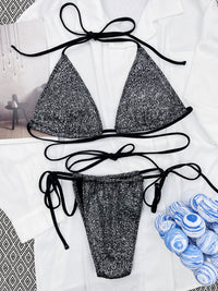 New fashionable strap triangle bikini