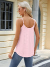 Women's Casual Sleeveless Camisole Hollow U Neck Vest