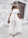 Ladies new elegant one shoulder dress