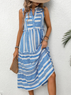 Women's Bohemian Resort Sleeveless Dress