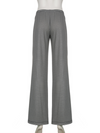 Loose-fitting low-rise casual pants, hot girl drape knitted wide-leg trousers