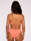 Ladies new sexy twist two-piece swimsuit