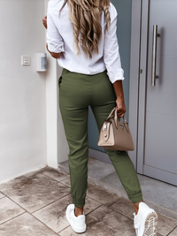 Casual Cropped Pants