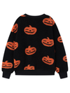 Fashion Loose Halloween Print Plush Loose Pullover Sweatshirt