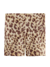 New Leopard Print Pullover V-Neck Suspender Bodysuit/Short Casual Pants