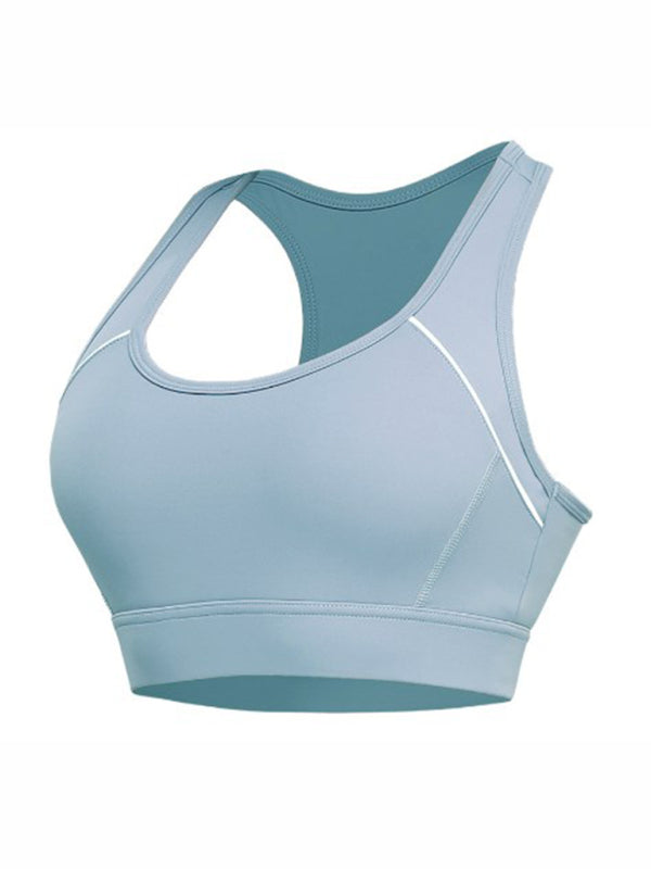 Running fitness vest shockproof push-up sports bra