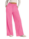 Women's Tie-Dye Solid Color Waisted Fashion Wide Leg Casual Pants