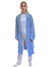 V-neck robe homewear simple leisure home pajamas robe