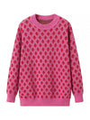 Sweet Girl Strawberry Knit Pullover