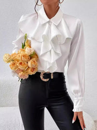 Ruffled Layered Shirt