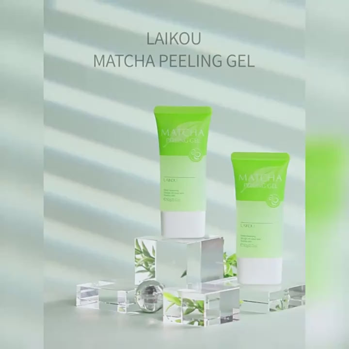 Face Exfoliator Matcha Peeling Gel, Body Facial Scrub Deep Clean For Dry & Flaky Skin