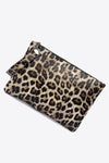 Leopard PU Leather Clutch