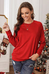 Round Neck Long Sleeve Sweatshirt