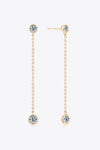 Moissanite Chain Earrings