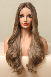 13*2" Lace Front Wigs Synthetic Long Wave 26" 150% Density in Golden Brown - Everydayswear