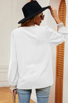 V-Neck Long Sleeve T-Shirt