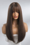 Full Machine Long Straight Synthetic Wigs 26''