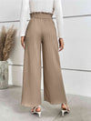 Tied Wide Leg Long Pants