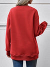 MERRY CHRISTMAS Dropped Shoulder Sweatshirt