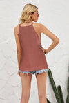 Grecian Neck Knit Tank