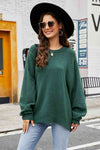 Round Neck  Long Sleeve Sweater