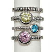 Mix and Match Trendy Set of Four Stackable Rings