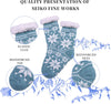 Women'S Slipper Socks with Grippers Soft Cozy Fleece Lined Socks Winter Warm Fuzzy Non Slip Socks for Women