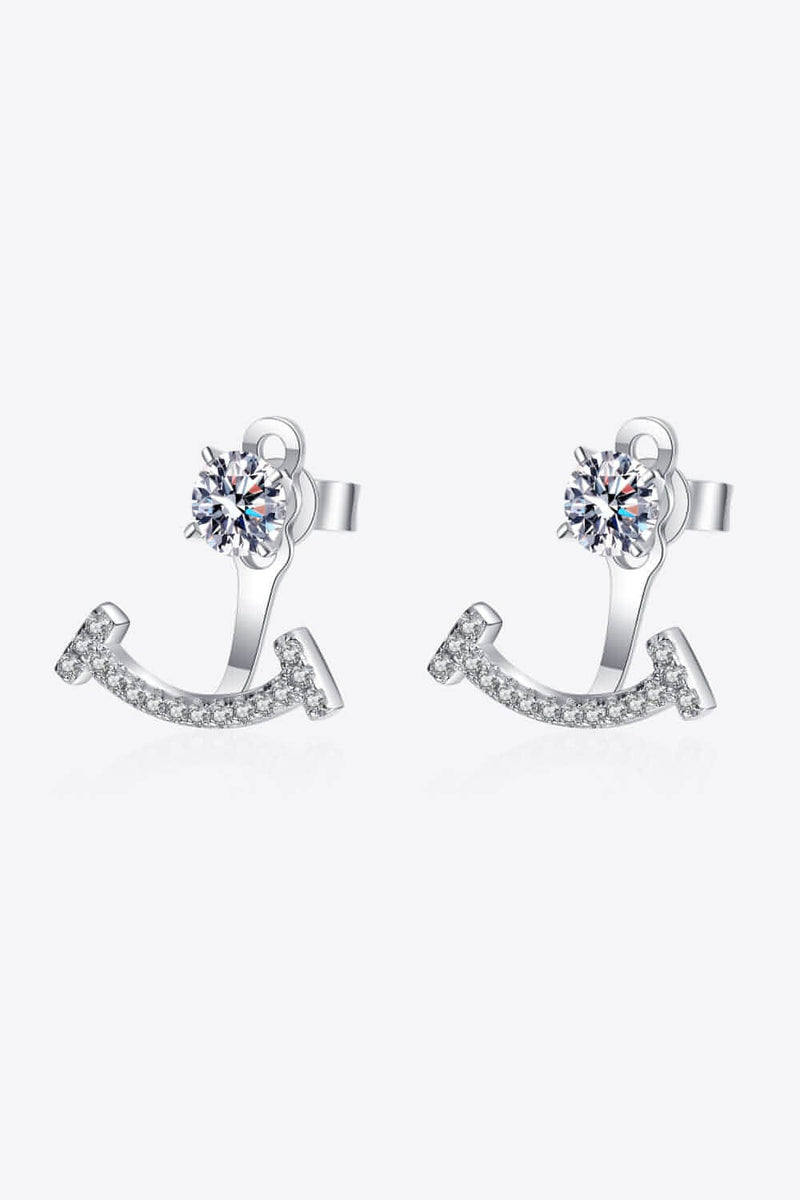 Two Ways To Wear Moissanite Earrings