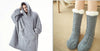 Professional Product Title: ```Cozy Hooded Sweatshirt with Spacious Pocket - Comfortable and Warm Double-Sided Fleece Sweater```