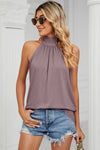 Tied Grecian Neck Tank