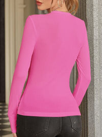 Surplice Long Sleeve T-Shirt