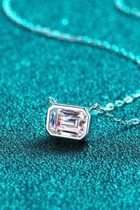 Beautiful Words 1 Carat Moissanite Pendant Necklace - Everydayswear