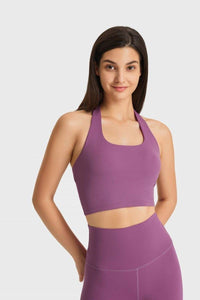 Breathable Halter Neck Sports Bra - Everydayswear