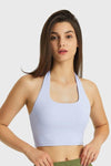 Breathable Halter Neck Sports Bra - Everydayswear