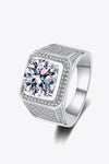 Bring It Home 925 Sterling Silver Moissanite Ring - Everydayswear