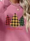 MERRY CHRISTMAS Dropped Shoulder Sweatshirt