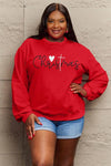 Simply Love Full Size CHRISTMAS Long Sleeve Sweatshirt