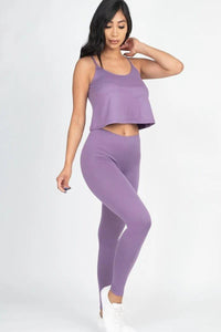 Cami Top And Leggings Set - Everydayswear